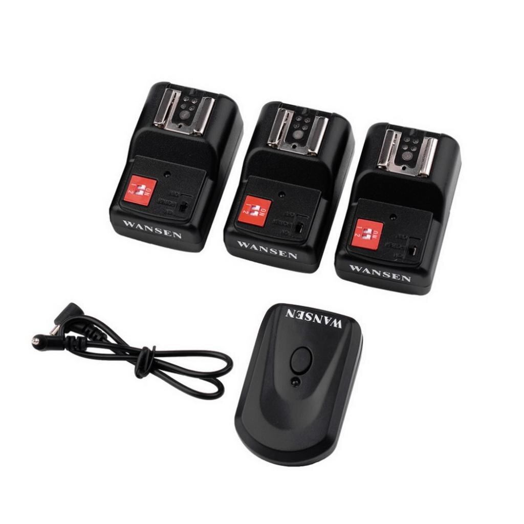 PT-04GY 4 canaux sans fil à distance Flash déclencheur stroboscopique clignotant pour les caméras