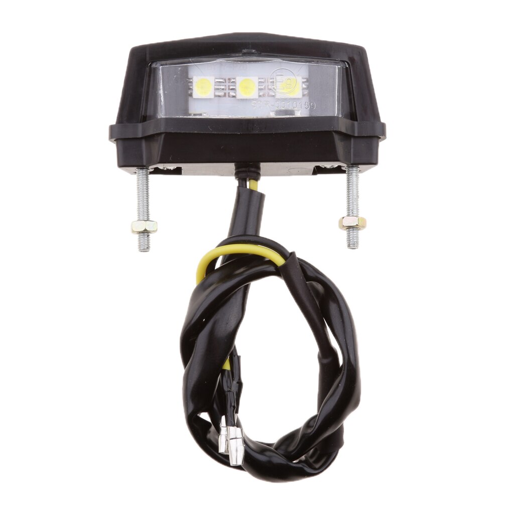 Number Plate 3 Moto Tail Brake Stop Light Rear Lights Indicator Lamp Motorcycle Tail Lamp Lighting Motorbike Accessories