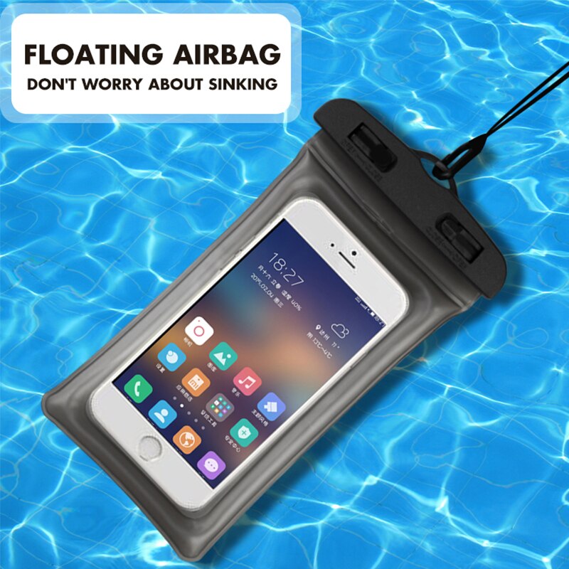 Zwemmen Zakken Waterdichte Tas Met Lichtgevende Onderwater Pouch Telefoon Case Voor Iphone 6 6s 7 Universele Alle Modellen 3.5 Inch-6 Inch