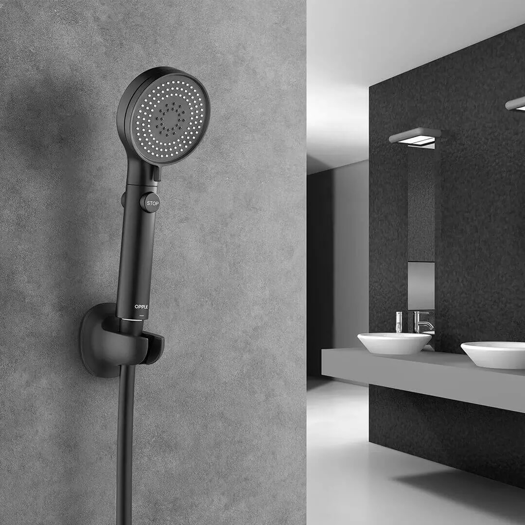 Xiaomi Mijia OPPLE Booster Hand dusche einstellen aufgeladen dritten Gang wasser modus eins-klicken sie auf halt Geschmack