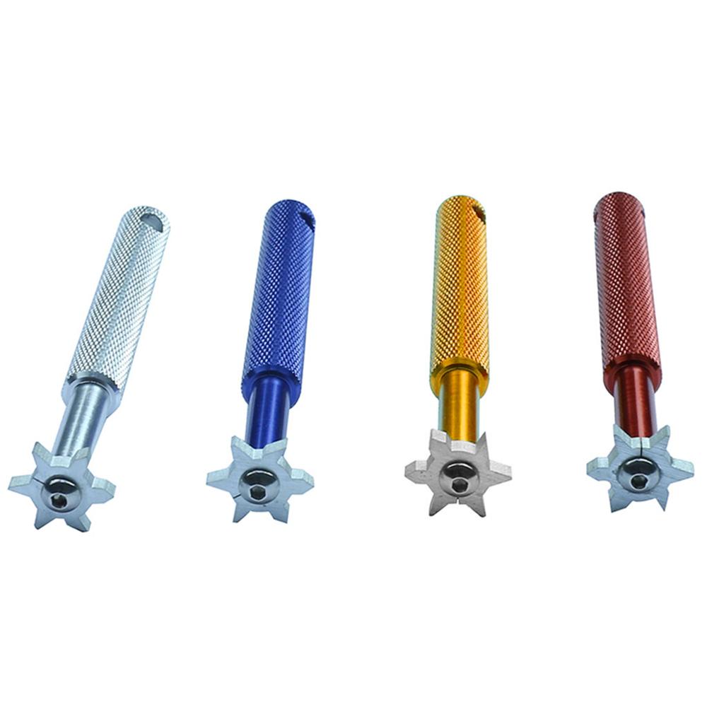 Portable Golf Club Groove Sharpener Grooving Tool Cleaning and Sharpening Gadget for Wedges and Irons Outdoor Sports