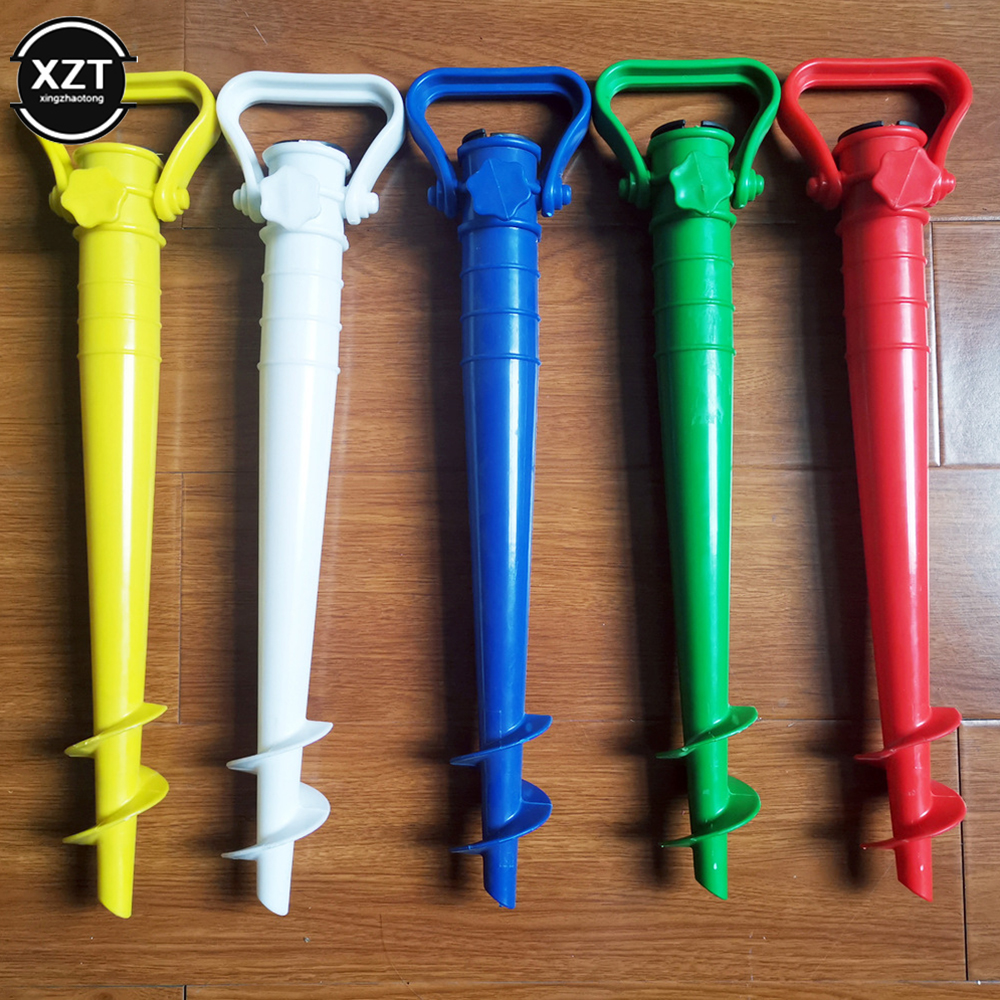 Support de pêche pour plage et soleil, équipement de pluie, jardin, parasol, injecteur au sol, support de parapluie à pointes, support commandé, 1 pièce