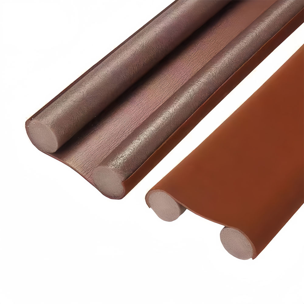 1PC/5PC Door Draft Stopper Weatherproof for Bottom of Doors Guard Double Flexible Wind Noise Weather Stripping Door Seal Door: camel / 3M