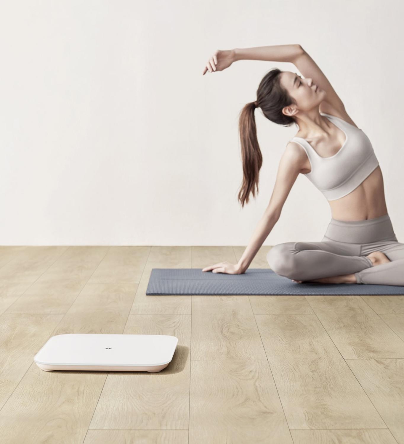 Xiaomi-báscula de peso inteligente Mi 2 Original, balanza Digital con Bluetooth 5, compatible con Android 4,4, iOS 9, aplicación Mifit