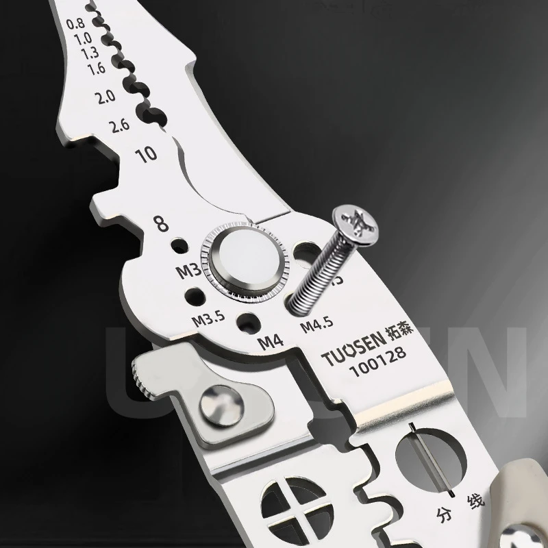 Crimper Kabelschaar Verstelbare automatische draadstripper Multifunctionele striptang Krimptang Terminal Handgereedschap