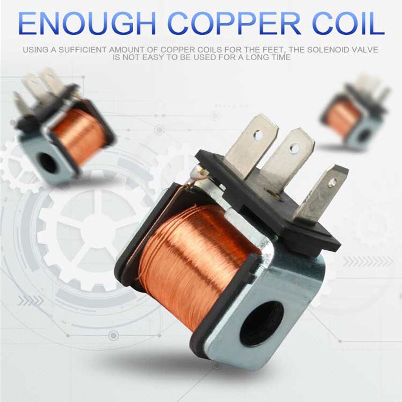 2 Position 5 Way Pneumatic Solenoid Valve 4v210-08Single Coil 12V 24V 110V 220V pneumatic control valve with Pneumatic connector