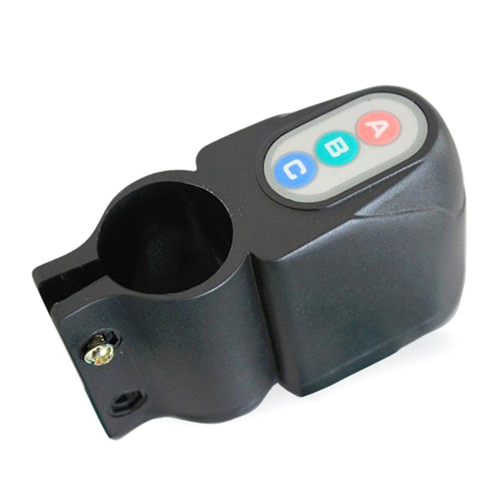 Draadloze Alarm Fiets Mountainbike Anti Diefstal Apparaat Voorkomen Verlies Beveiliging Waterdicht Zwart Diefstalbeveiliging