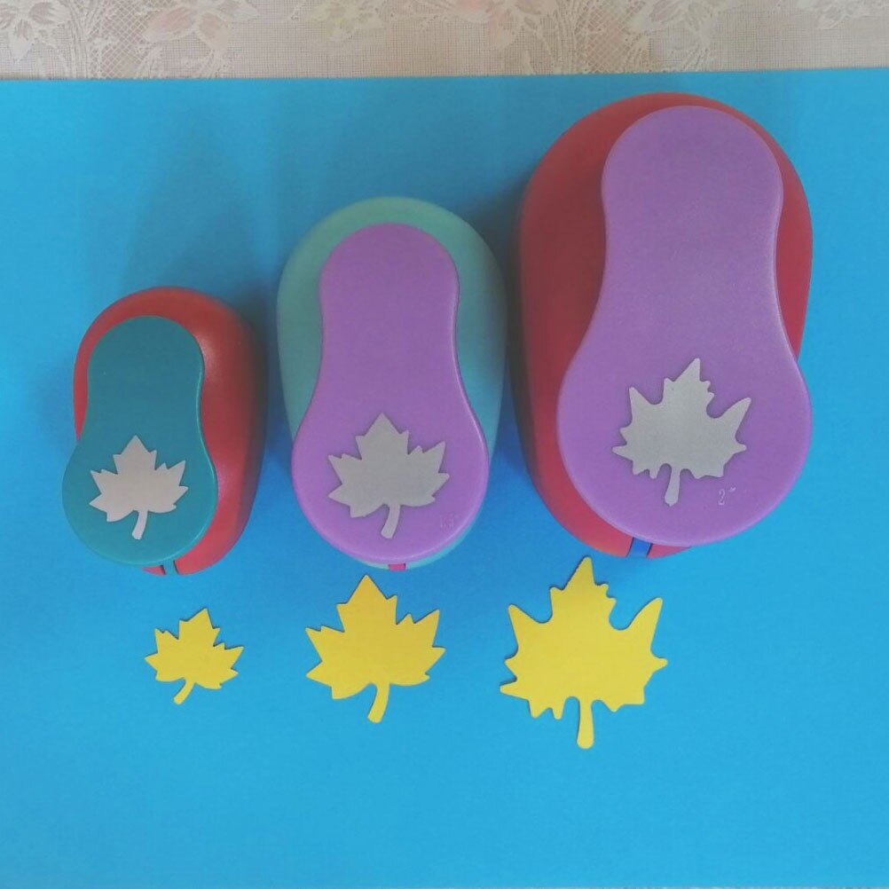 Freesship leaves 16mm 25mm 35mm 48mm craft punch twig leaf Punch Craft Scrapbooking Paper Puncher Tree Shaped Punches