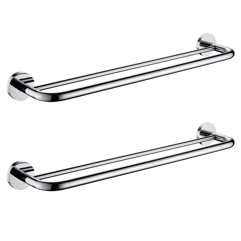 24 &quot;dubbele Handdoek Bars Rvs 304 Handdoekenrek Wandmontage Handdoekhouder 60 CM Handdoek Rail