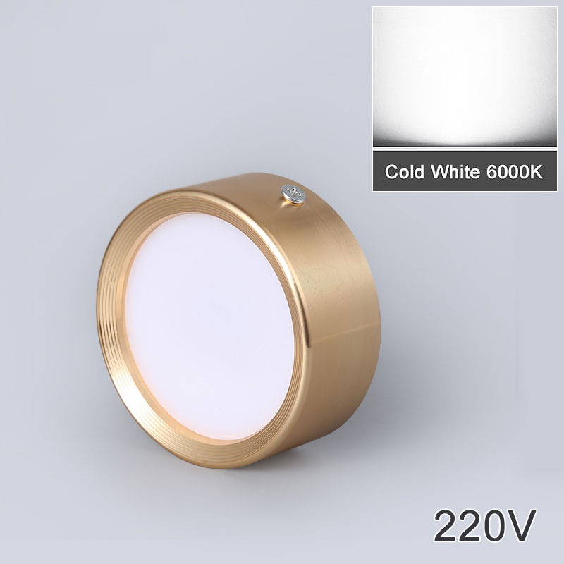 Opbouw 12W 9W 7W 15W Led Downlight Plafond Lampen Ultradunne Driverless Led Spot Lights 220V Plafond Armaturen Verlichting