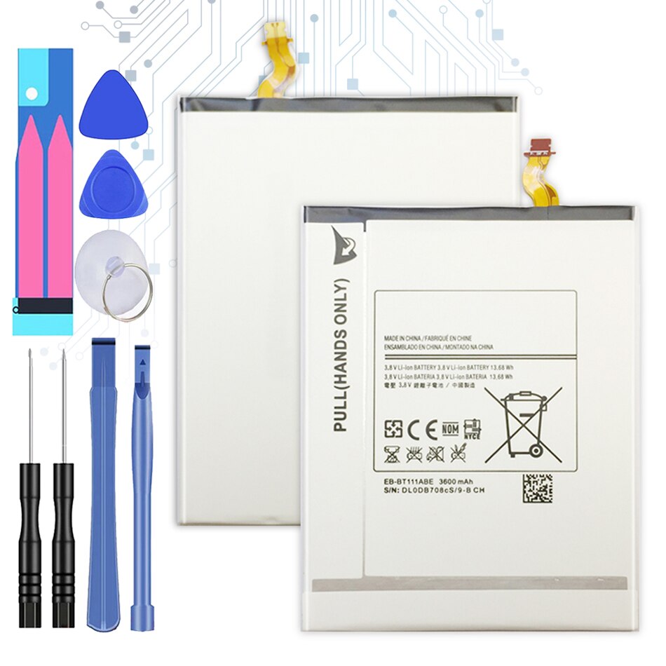 Lithium-polymer-akku für samsung galaxy tab 3 lite 7.0 3g sm -t111 t110 t115 (ersatzakku eb -bt111 abe 3600 mah)