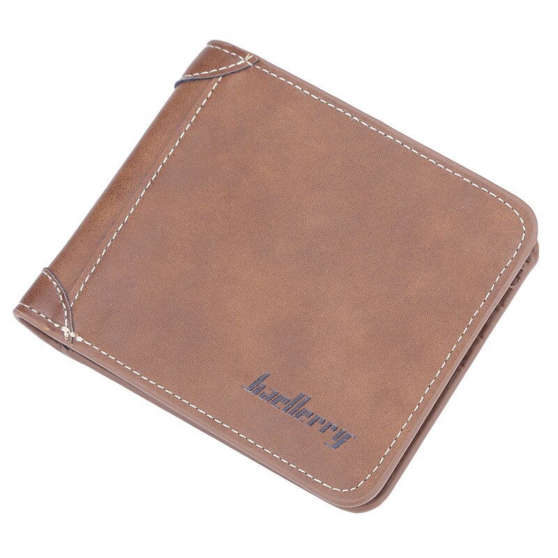 Porte Monnaie Homme Carte Portefeuille Portafoglio Uomo Feuille Carteira De Couroie Masculina Cartera Para Hombre En Cuir Hommes Billeteras: Coffee Horizontal