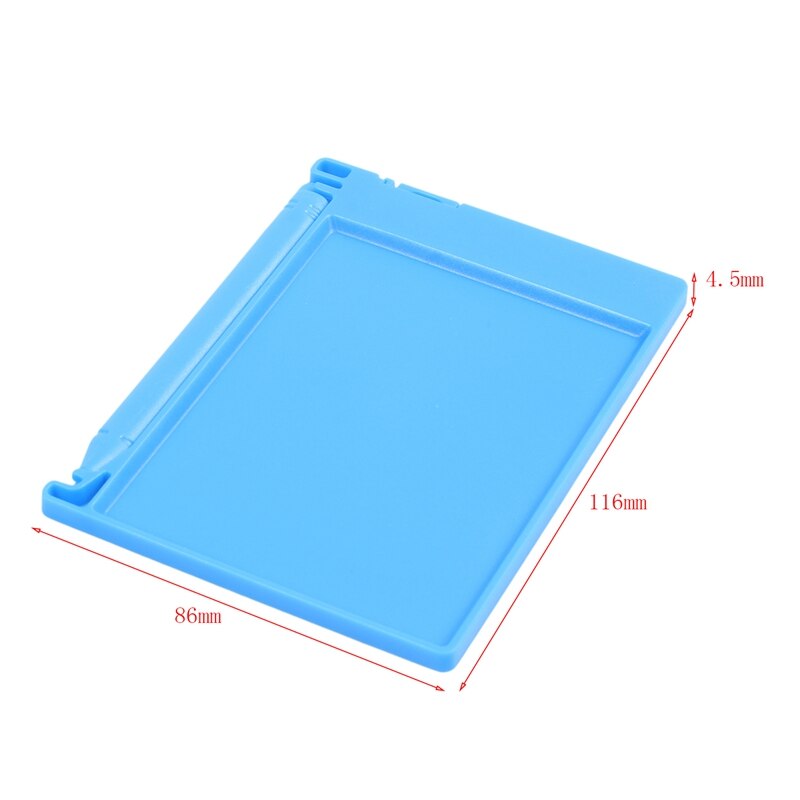 4.4-inch LCD EWriter Paperless Memo Pad Tablet Writing Drawing Graphics Board Blue
