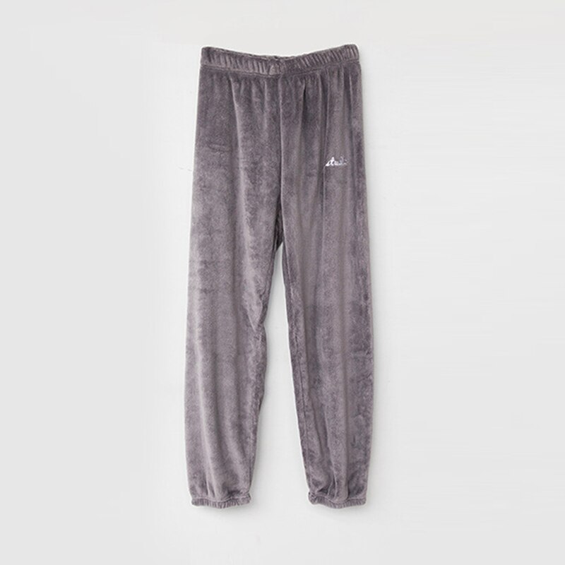 HEFLASHOR majtki domowe dla dzieci zimowe polarowe spodnie piżamy spodnie od piżamy salon nosić dzieci śpiące spodnie Homewear ciepłe spodnie