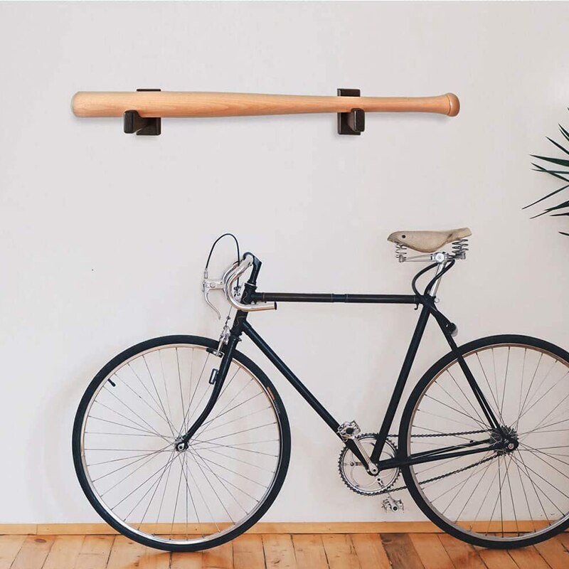 4 Pcs Honkbalknuppel Display Wall Mount, Beschermende Rack Beugels Hanger Honkbalknuppel Houder Case Voor Horizontale Display