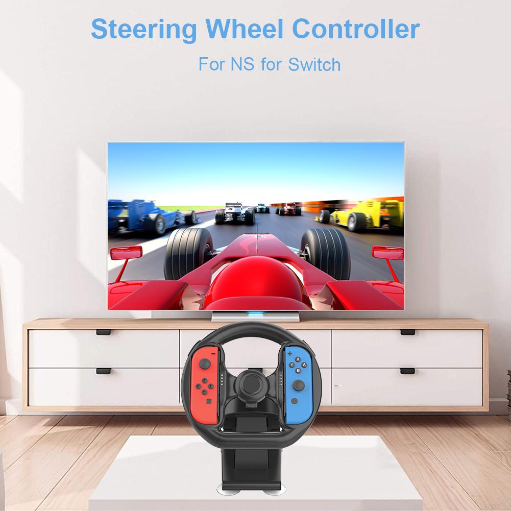 Game Steering Wheel For NS Switch Comfortable Convenient Steering Wheel Controller Gaming Accessories