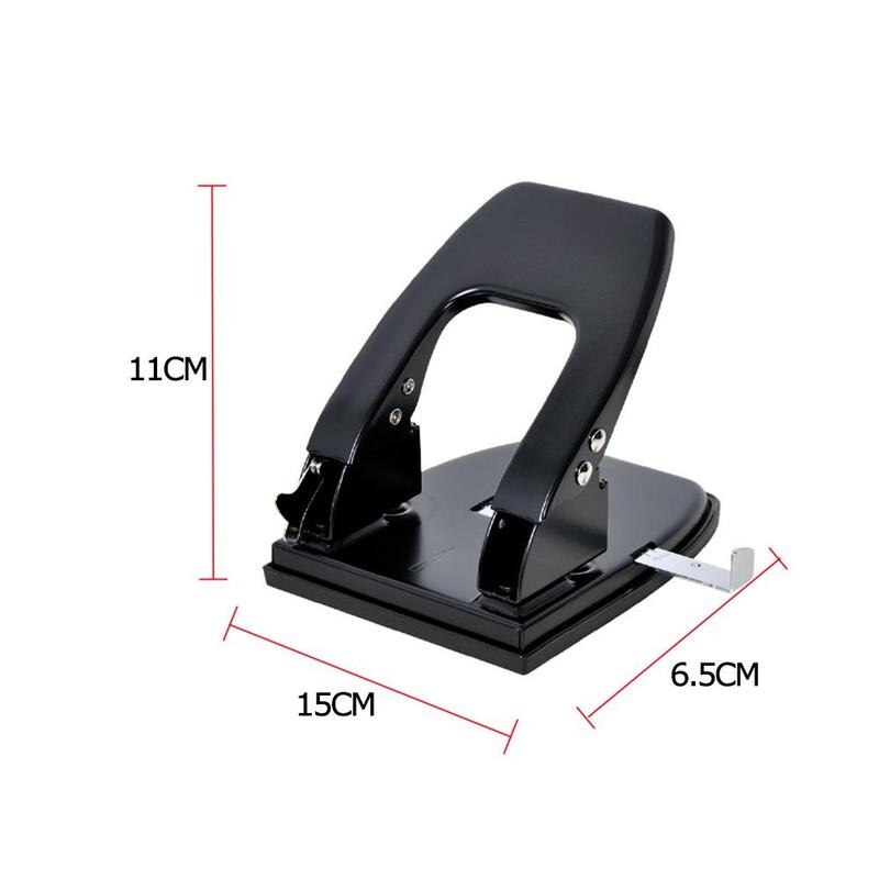 2-hole Manual Punching Machine A4 Paper Punching Machine Office Binding Supplies