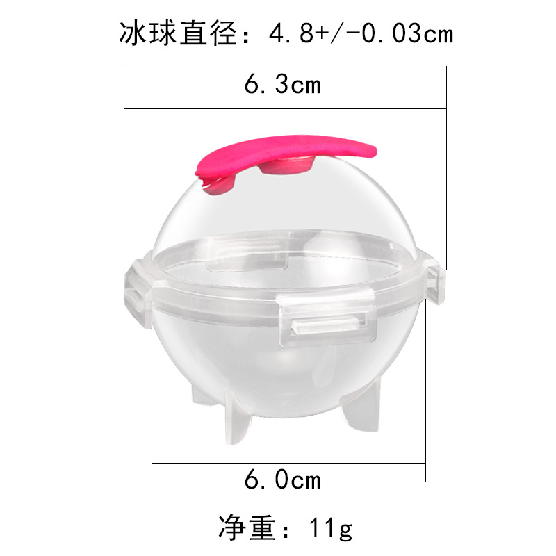 Grote Ijsvorm 5 Cm Whisky Ronde Bal Ijs Maken Mold Thuis Diy Ijs Maker Whisky Ijsbakje Voor bar Thuis Keuken Gadget