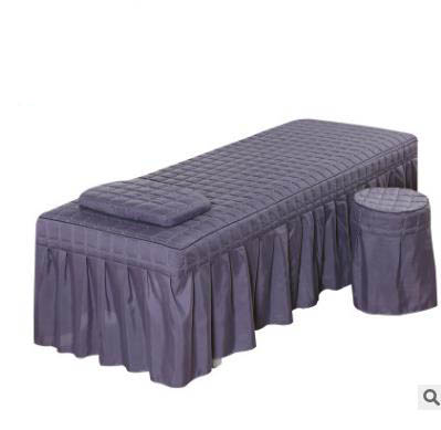 Massage Tafel Laken - Effen Kleur - Polyester Katoen Mix - Met Gat voor Salon & Thuisgebruik