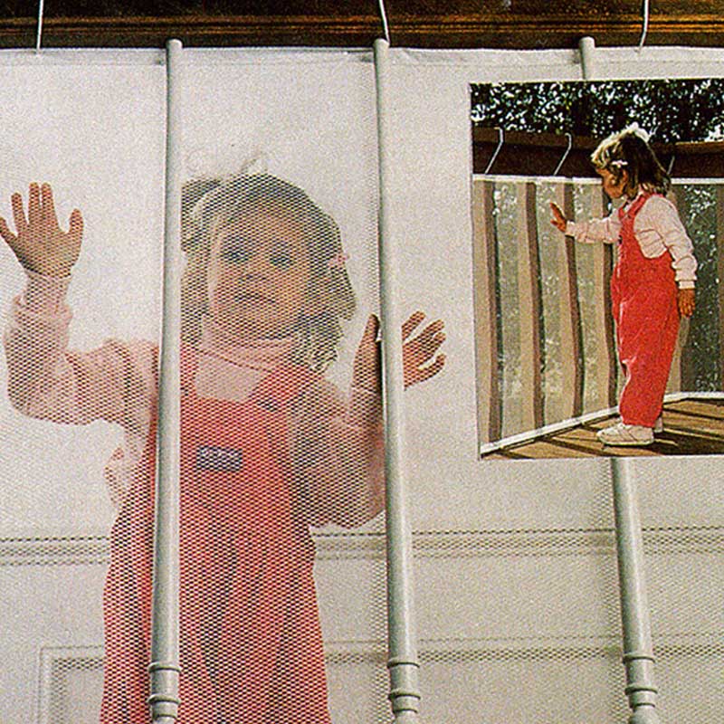 Komende Kinderen Veiligheid Gate Baby Bescherming Veiligheid Trappen Deur Veiligheid Hek Vangnet Voor Balkon