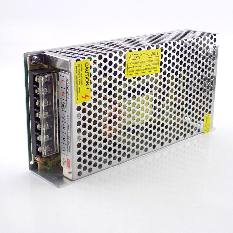 AC100V-265V Naar Dc 12V 15A Verlichting Transformator Cctv Camera Voeding Driver Adapter Converter Led Strip Switch Charger L19