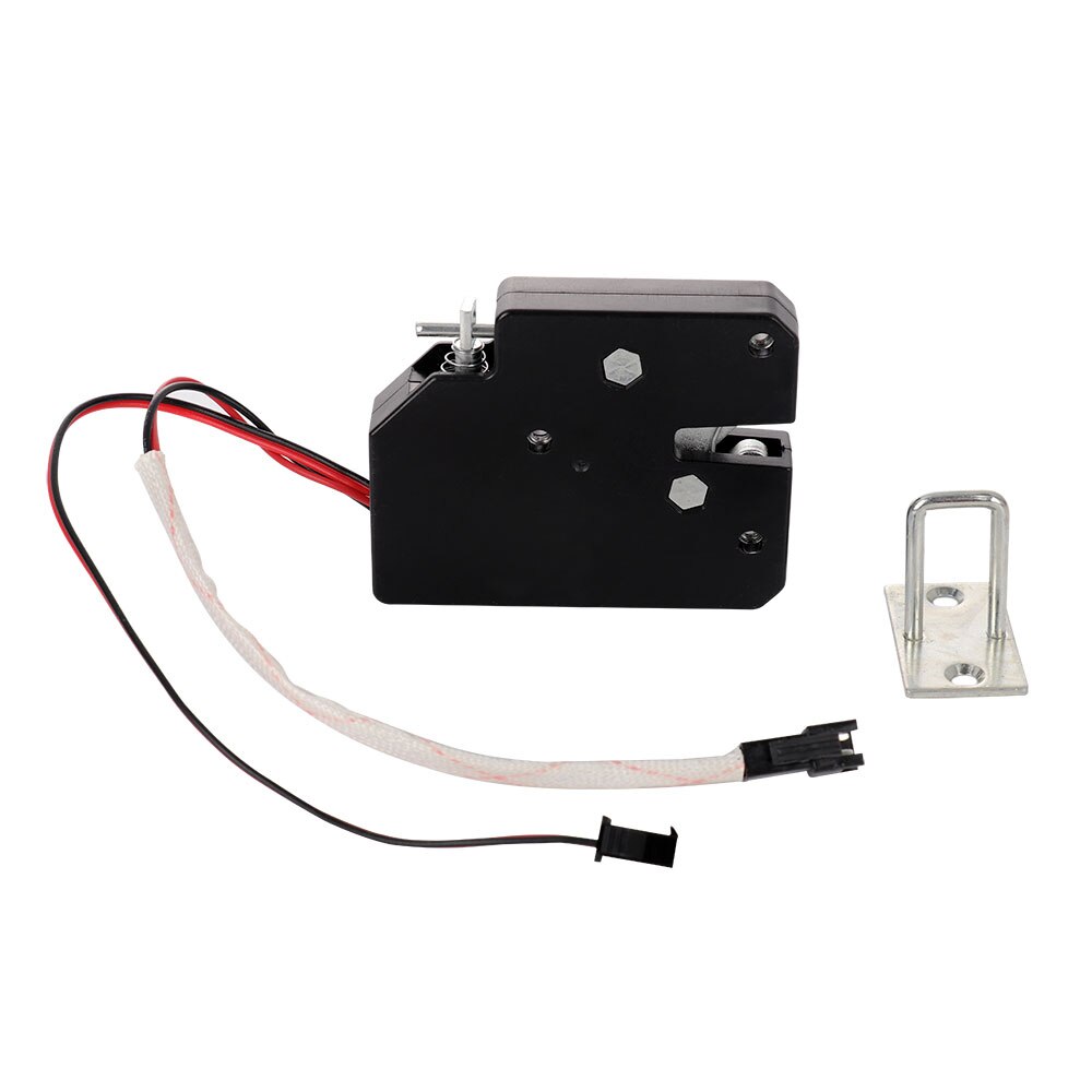 Small electromagnetic lock 12V 2A supermarket intelligent locker electronic lock access control electric lock mailbox lock: Default Title