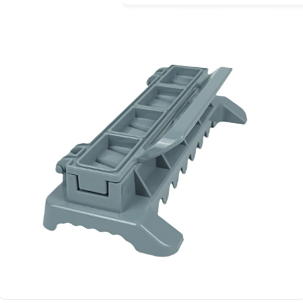 Single Row Kebab Maker Bbq Meat Skewer Machine Kebab Press Maker Reusable Plastic Bbq Skewer Maker Kebab Preparation BBQ Tool: army green