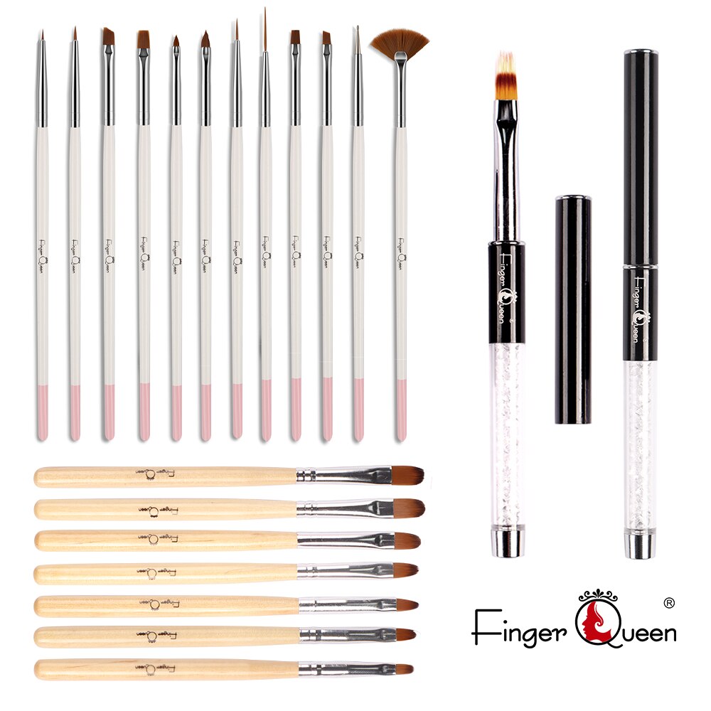Nagel Pinsel Set Ombre Pinsel Kunst Malerei Stift Nagel UV Gel Zeichnung Stift