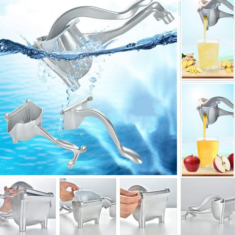 Stainless Steel Lemon Squeezer Hand Fruit Easy Clean Use Juice Extractor Tool Kitchen Accessories Household Gadgets
