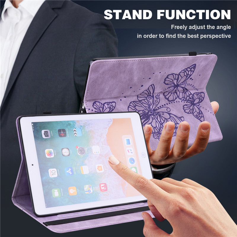 Funda con soporte para tableta Samsung Galaxy Tab S2 SM-T810/T815/T813, carcasa para Samsung Tab S2, carcasa con tapa de SM-T819 de 9,7 pulgadas + lápiz óptico