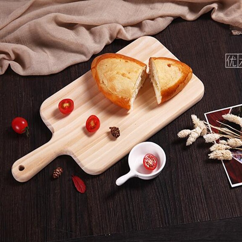 Kitchen Chopping Blocks Tool Japanese-Style Wooden Cake Bread Sushi Steak Chopping Board Solid Wood Cutting Board Kitchen Gadget