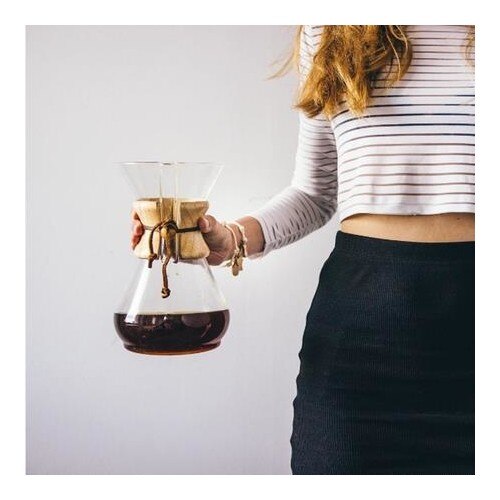 Epinox-equipo de elaboración de café, 600 ml, kemex (servidor de café gotero) + 50 piezas, filtro Compatible con semex, filtro de café içekcek