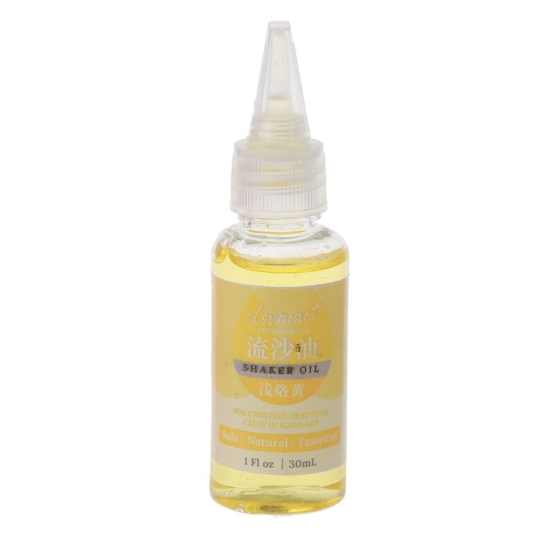 Huile de coulée en Silicone acrylique UV résine époxy, moule en Silicone, flux liquide huile d&#39;art résine Shaker huile de sable mouvant artisanat d&#39;art 30ml