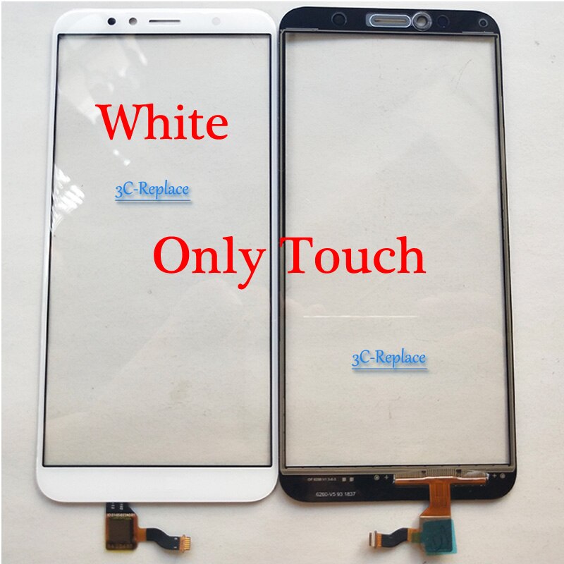 Black/White 5.7 inch For Huawei Honor 7A pro aum-l29 / Honor 7C Aum-L41 LCD Display + Touch Screen Digitizer Assembly Frame: White Only Touch