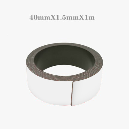 Sterke flexibele magneetstrip, zelfklevende magneetband, rubberen magneetband, lengte 39,37 inch: Blauw