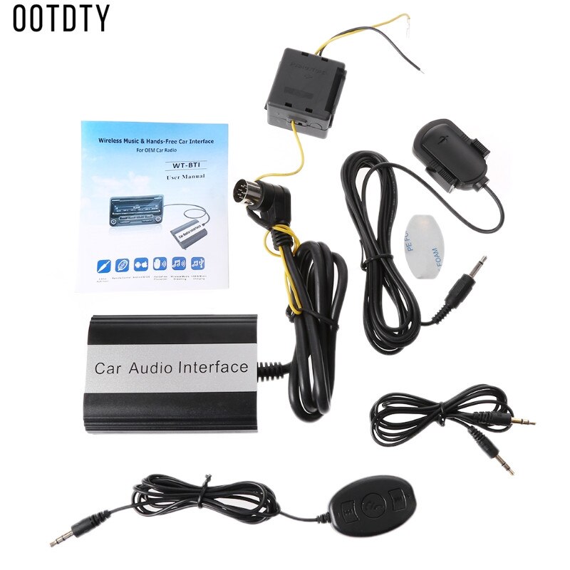 Car Bluetooth Kits MP3 Musik AUX Adapter Car Audio Interface CD Sound Für Volvo HU-serie C70 S40/60/80 V40 V70 XC70