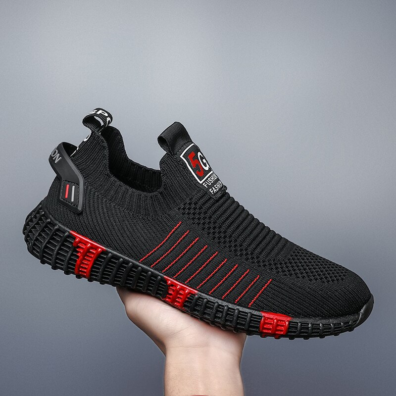 Mænd sneakers tenis sommer åndbare mandlige fodtøj mesh sko til mænd snøre vandre afslappet sko udendørs