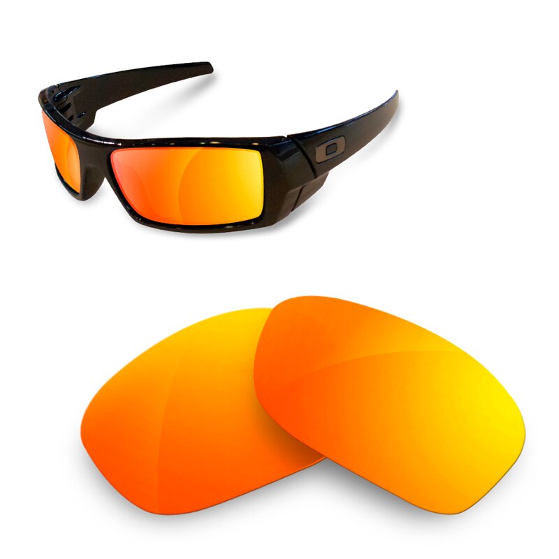 Polarisierte Kompatibel Ersatz Linsen für Oakley Gascan: Fire Iridium - Polarized