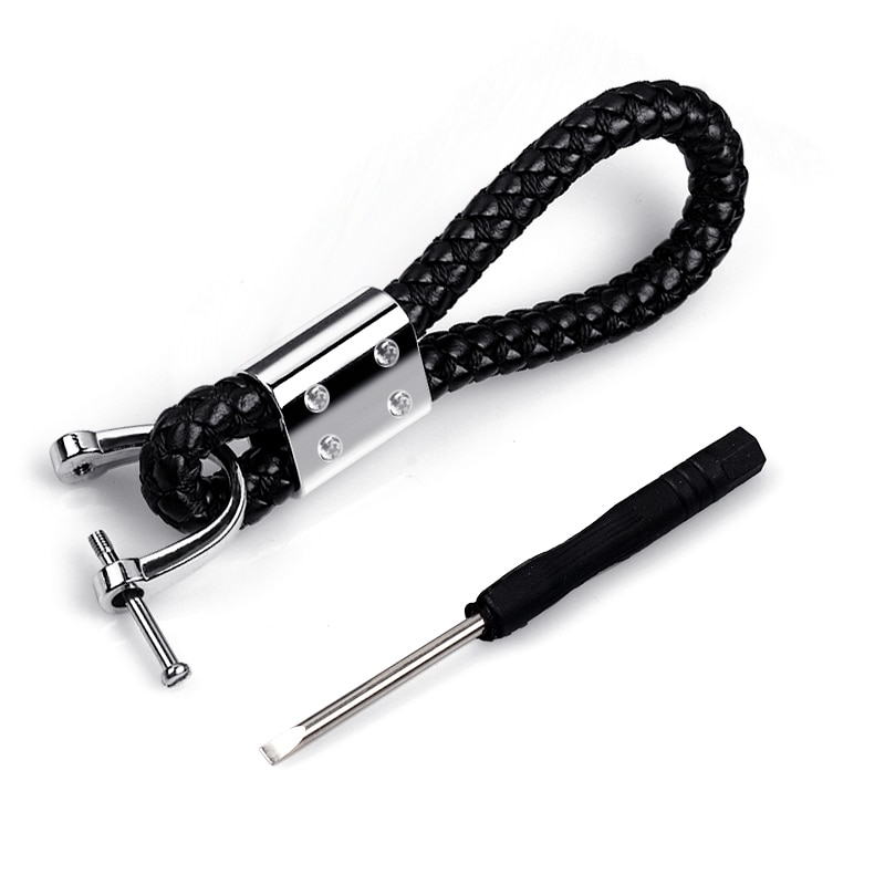 Voiture style 3D métal tressé corde porte-clés porte-clés pour Mazda 2 Mazda 3 MS Mazda 6 CX-5 CX5 Artzma 6