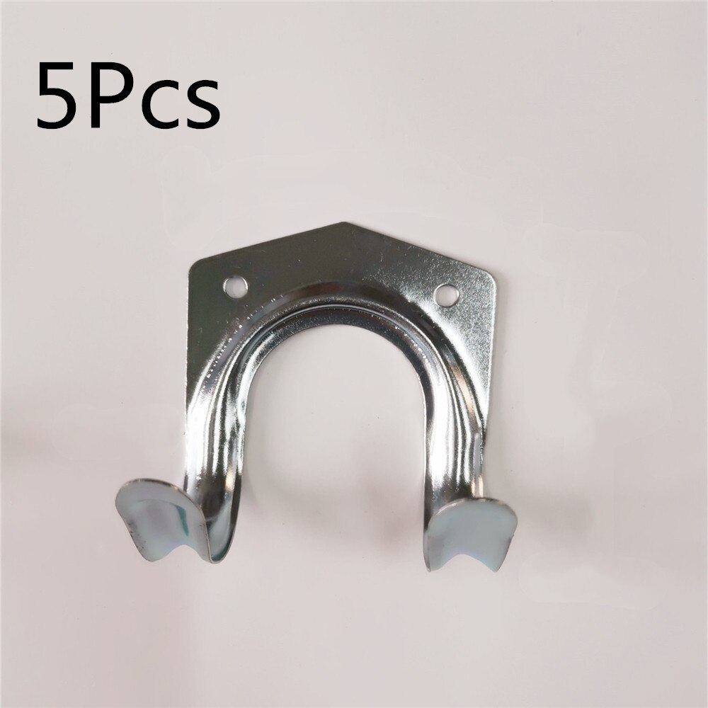 5pcs Tool Hanger Hooks Tools Hang Garage Shed Hanging Bracket Garden Storage: Default Title
