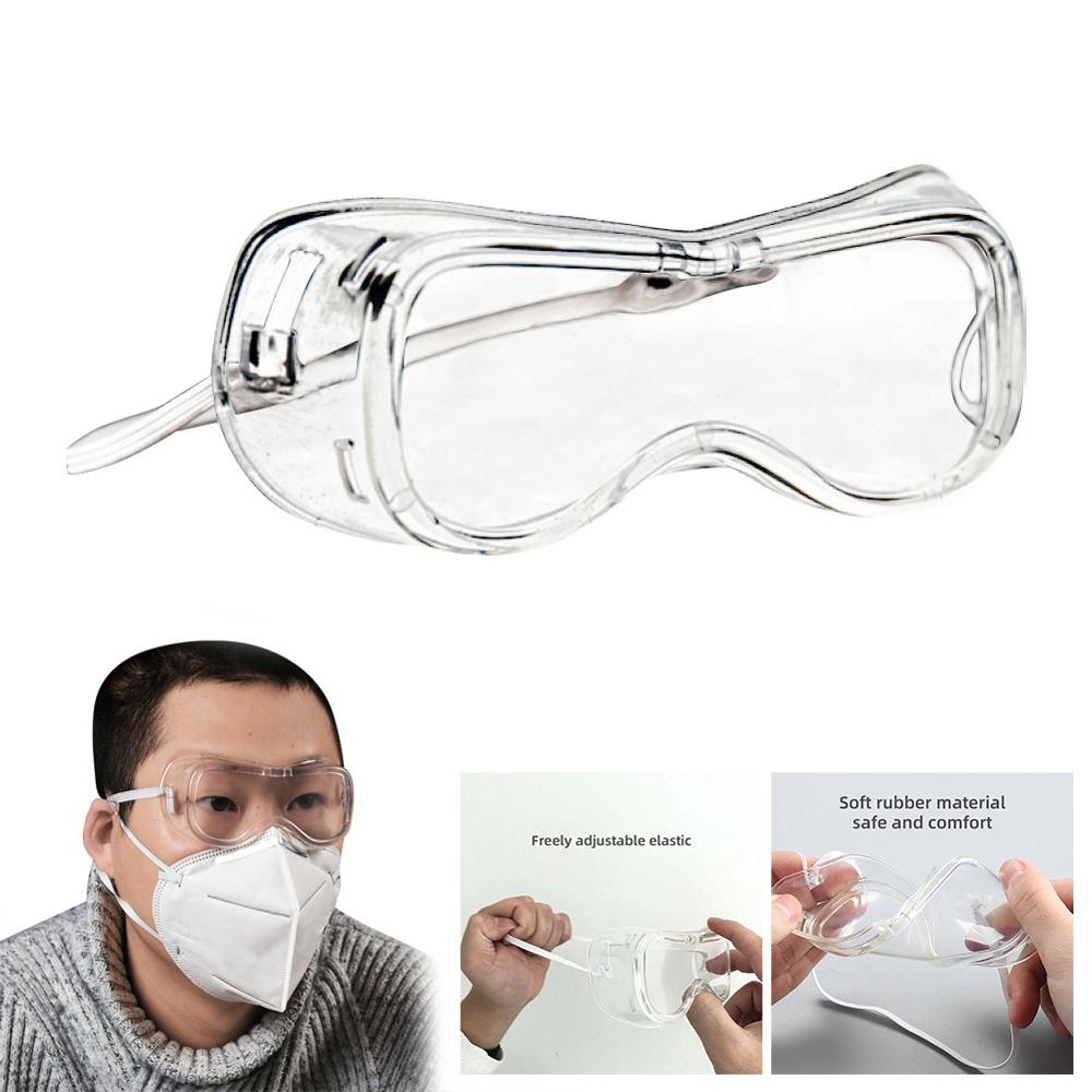Werkplek Gezicht Maskers Veiligheidsbril Ogen Bescherming Clear Bril Wind En Stof Anti-Virus Anti-Fog Beschermende Bril speelgoed