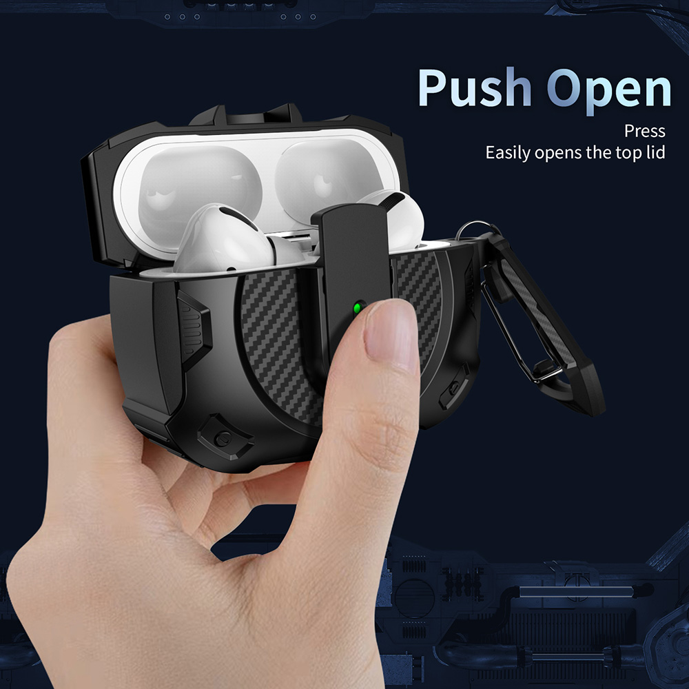 Earphone Cover Compatible with Apple Airpods 4 ANC 3 Pro Case Shockproof Protection Case Keychain for Airpods 1 2 Pro 2Pro Cover