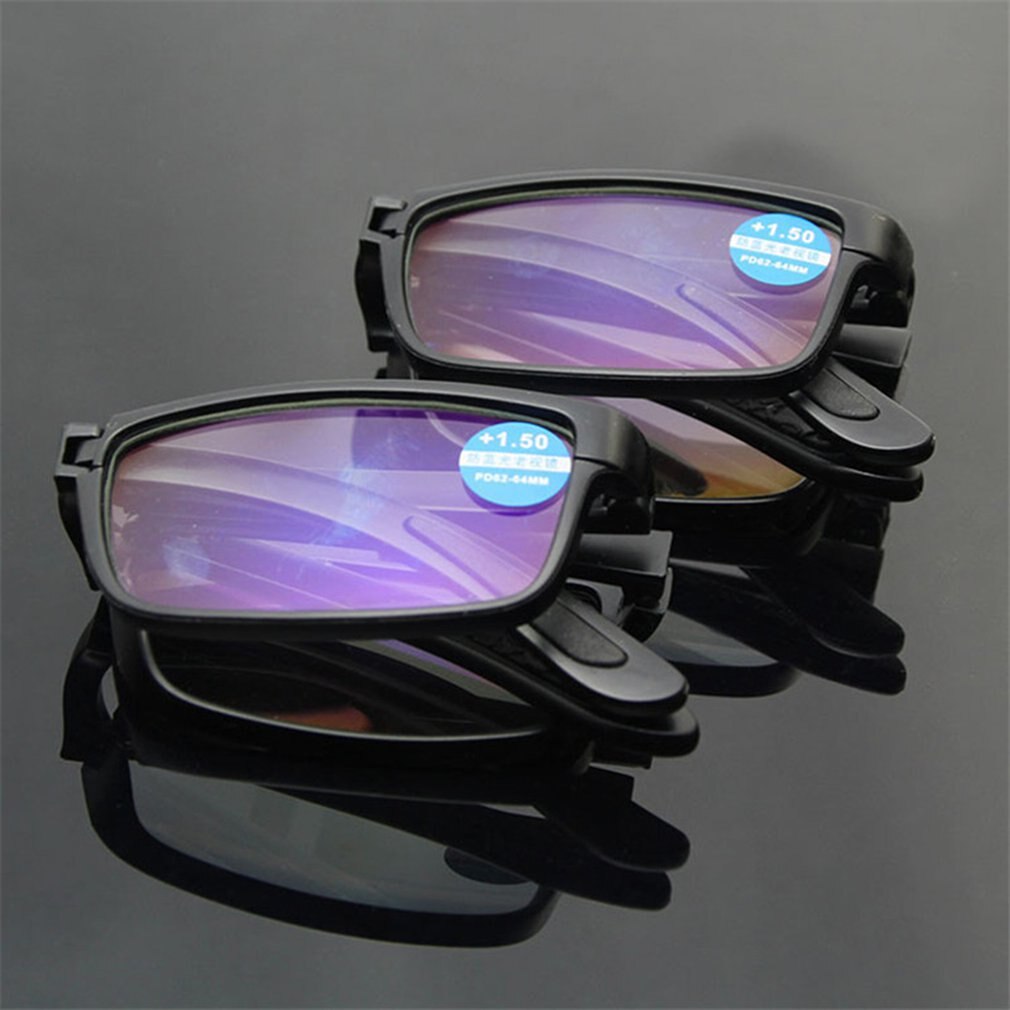 fold Reading Glasses Blue Light Filter Glasses Anti Harmful Blue Light Anti Glare Eyeglasses