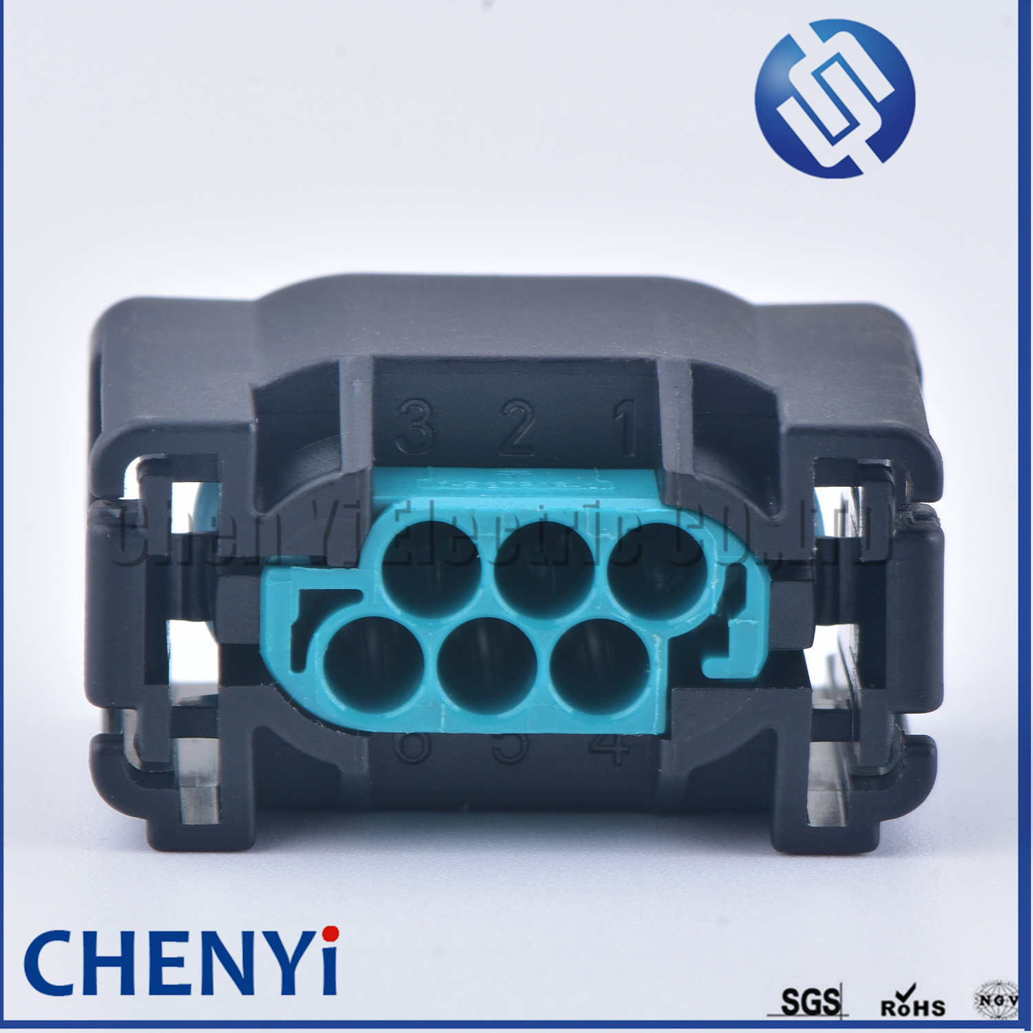 Conector impermeable automotriz de 6 pines Conector del sensor de válvula de acelerador 1- 967616 -1 Enchufe del pedal del acelerador 9- 967616 -1 Para Benz BMW