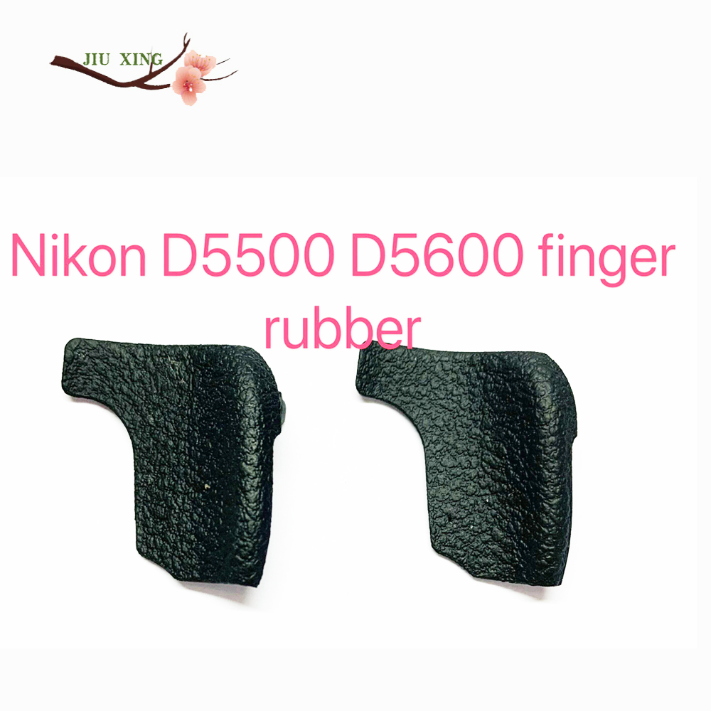 Original Repair Parts For Nikon D5600 Front Handle Grip Rubber Cover / Side Rubber / Thumb Rubber 3 pieces: finger rubber