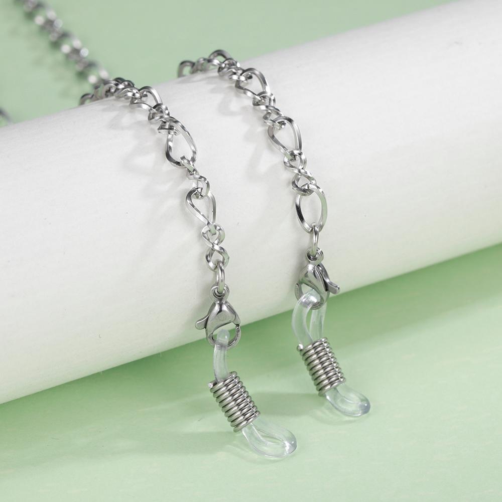 Skyrim dames heren leesbril ketting lanyard roestvrij staal zonnebril kettingen brilband brillenkoord