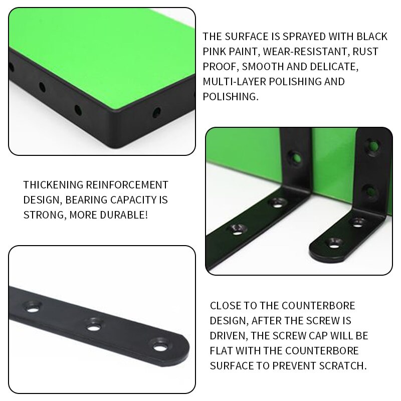 90 Angle L Shaped Shelf Bracket L Bracket Corner Code Wall Mount