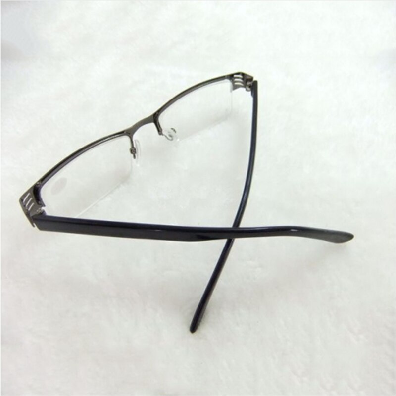Zakelijke stijl leesbril unisex half montuur harsfilm leesbril