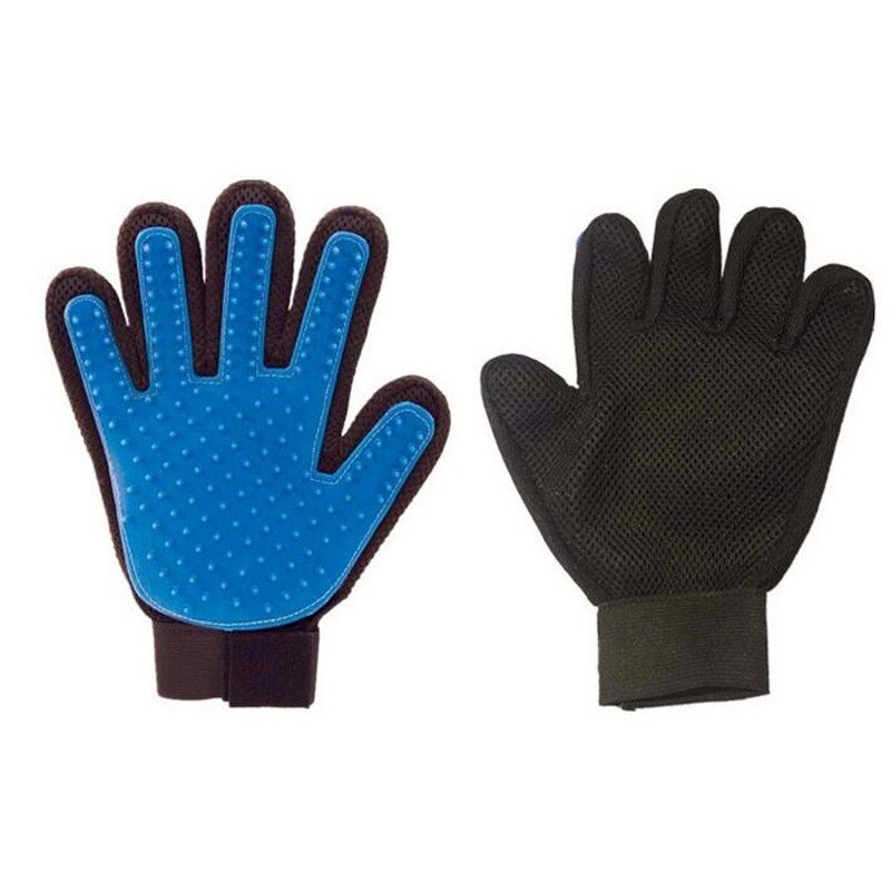 Aapet tpr kjæledyr hund katt stell børstehansker hund katt hår fjerning tilbehør kjæledyr kamhansker kjæledyr hund rengjøringe massasjehansker