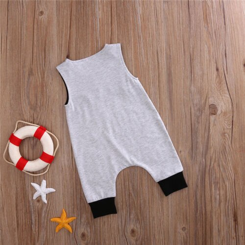 Cute Baby Kids Boy Girl Infant Romper Jumpsuit Cotton Clothes Outfit